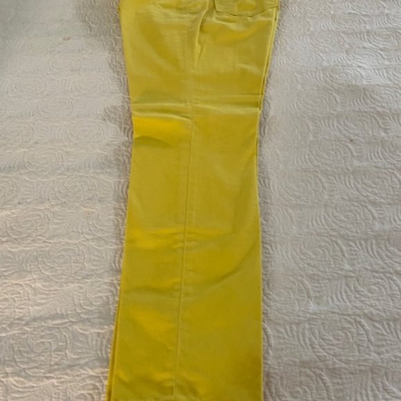 Loft Yellow Skinny Denim Pants 10P - Gently used - Picture 5 of 7